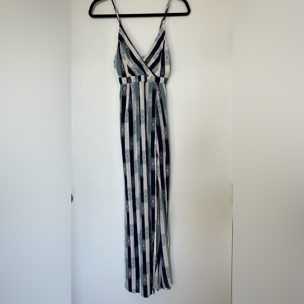 Tristan Pocket Maxi Dress Navy Selfie Leslie - Picture 3 of 12